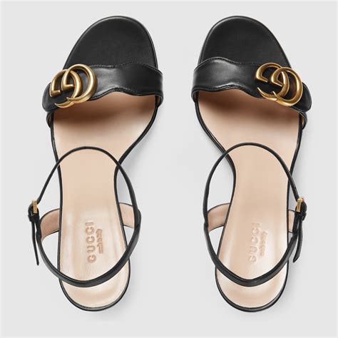 gucci jesus sandals|gucci black heel sandals.